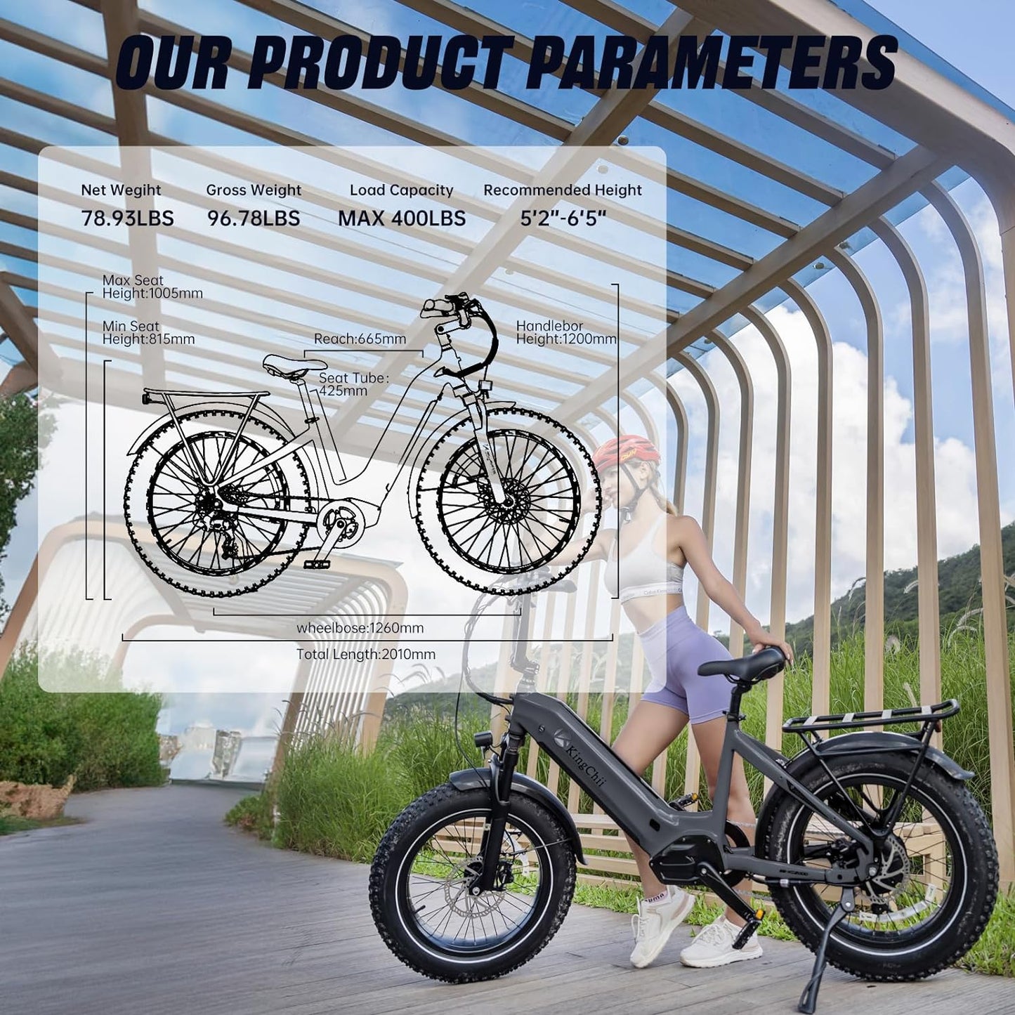 Zoolike Electric Bike(20" Fat Tires) for Adults 1000W BAFANG Motor EBike 52V 25Ah 21700 Removable LG Lithium Battery Fat Tires 20-32MPH Speed Range 90Miles Long Range Electric Dirt Bike Shimano 7-Speed E Bike